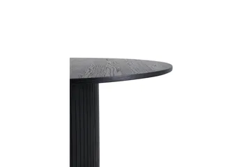 Bianca Matbord 110 cm Runt - Svart - Möbler - Matplats - Matbord & köksbord