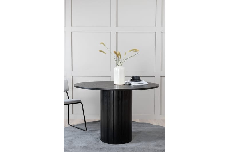 Bianca Matbord 110 cm Runt - Svart - Möbler - Matplats - Matbord & köksbord
