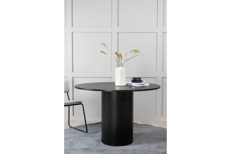Bianca Matbord 110 cm Runt - Svart - Möbler - Matplats - Matbord & köksbord