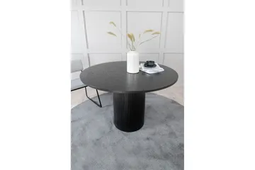 Bianca Matbord 110 cm Runt - Svart - Möbler - Matplats - Matbord & köksbord
