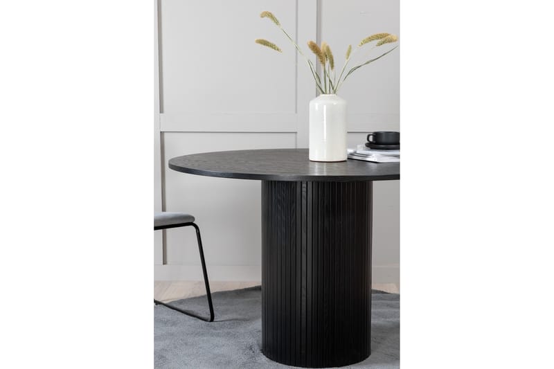 Bianca Matbord 110 cm Runt - Svart - Möbler - Matplats - Matbord & köksbord