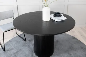 Bianca Matbord 110 cm Runt - Svart - Möbler - Matplats - Matbord & köksbord