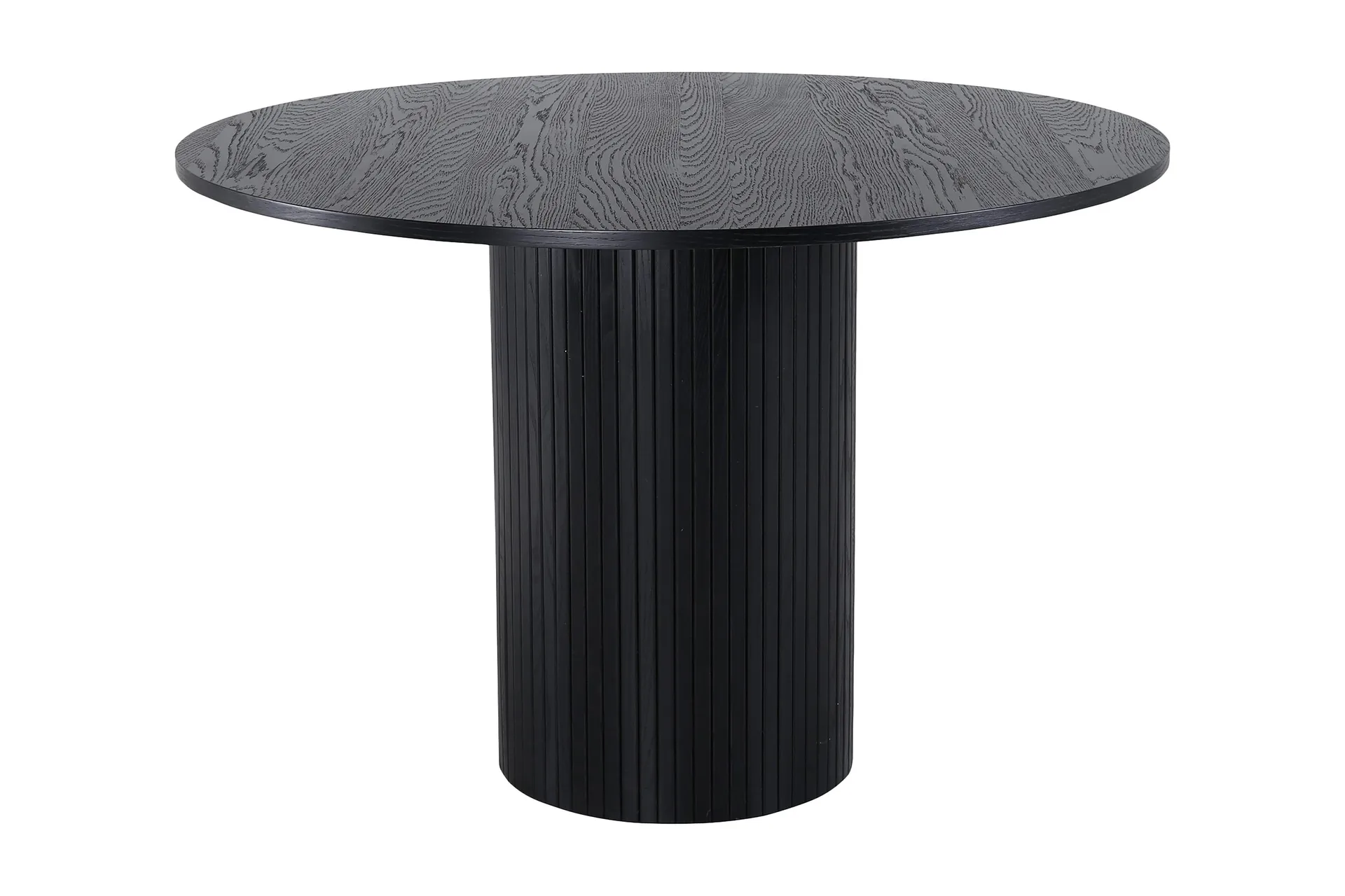 bianca matbord 110 cm runt - svart