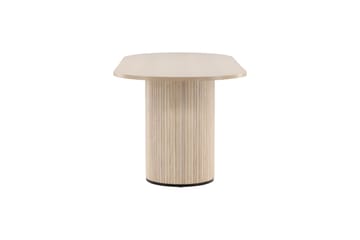 Bianca Matbord 200 cm Ovalt - Beige - Möbler - Matplats - Matbord & köksbord