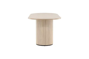 Bianca Matbord 200 cm Ovalt - Beige - Möbler - Matplats - Matbord & köksbord