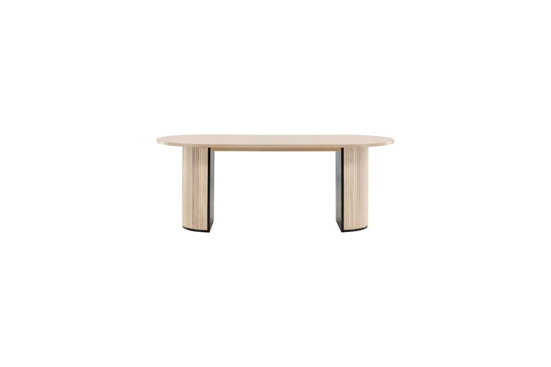 Bianca Matbord 200 cm Ovalt - Beige - Möbler - Matplats - Matbord & köksbord