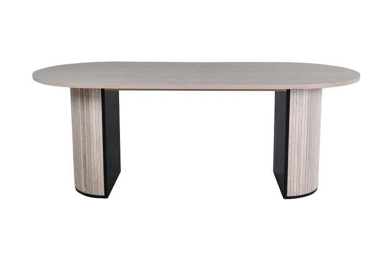 Bianca Matbord 200 cm Ovalt - Beige - Möbler - Matplats - Matbord & köksbord