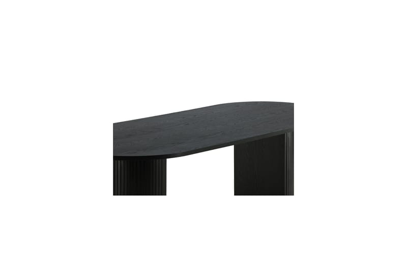 Bianca Matbord 200 cm Ovalt - Svart - Möbler - Matplats - Matbord & köksbord