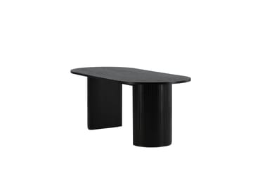 Bianca Matbord 200 cm Ovalt - Svart - Möbler - Matplats - Matbord & köksbord