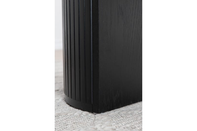 Bianca Matbord 200 cm Ovalt - Svart - Möbler - Matplats - Matbord & köksbord