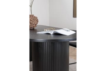 Bianca Matbord 200 cm Ovalt - Svart - Möbler - Matplats - Matbord & köksbord