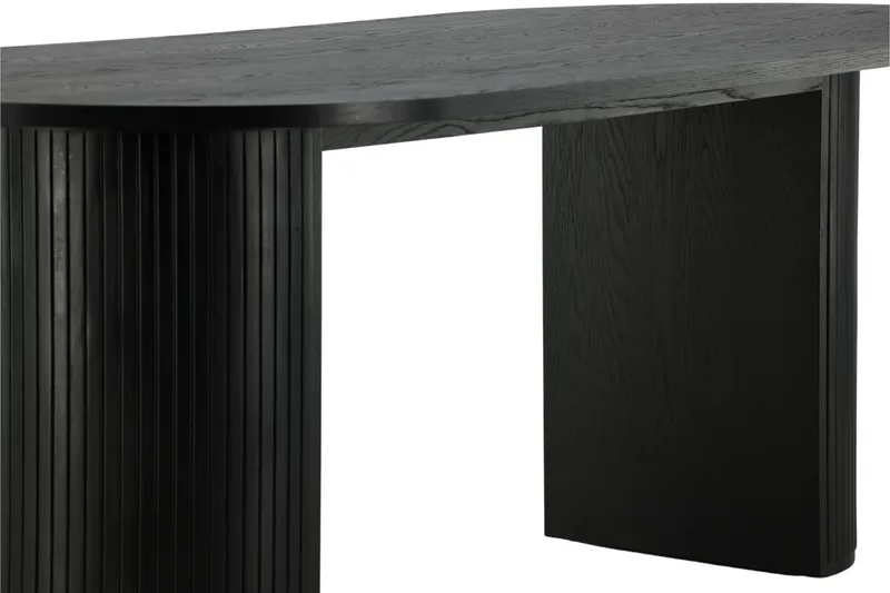 Bianca Matbord 200 cm Ovalt - Svart - Möbler - Matplats - Matbord & köksbord