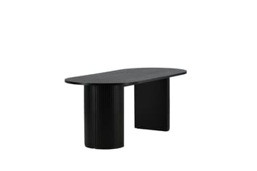 Bianca Matbord 200 cm Ovalt - Svart - Möbler - Matplats - Matbord & köksbord