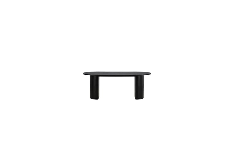 Bianca Matbord 200 cm Ovalt - Svart - Möbler - Matplats - Matbord & köksbord