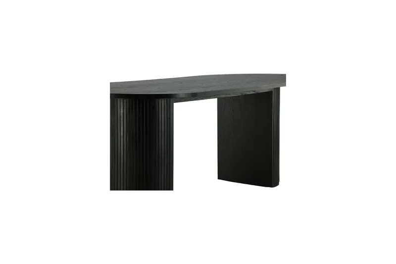 Bianca Matbord 200 cm Ovalt - Svart - Möbler - Matplats - Matbord & köksbord