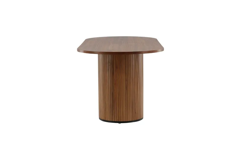 Bianca Matbord 200 cm Ovalt - Valnötsbrun - Möbler - Matplats - Matbord & köksbord