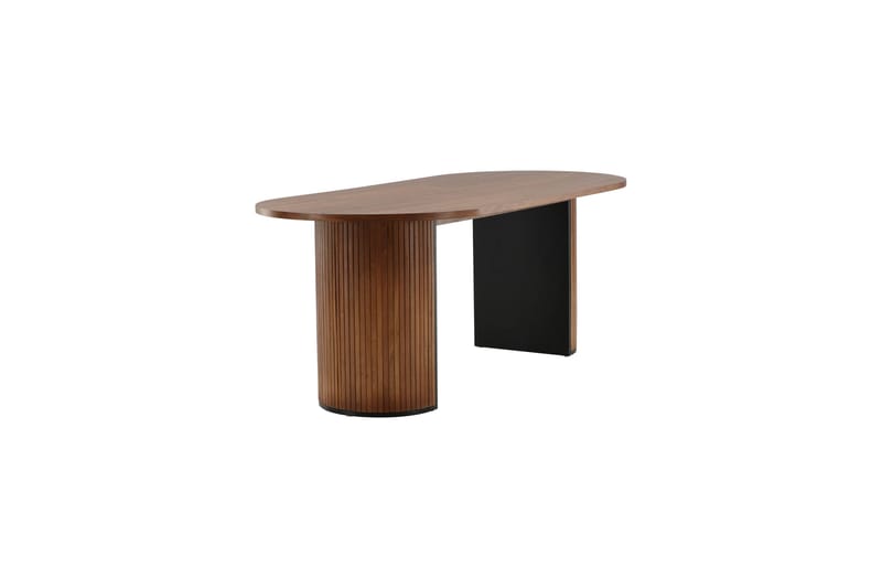 Bianca Matbord 200 cm Ovalt - Valnötsbrun - Möbler - Matplats - Matbord & köksbord