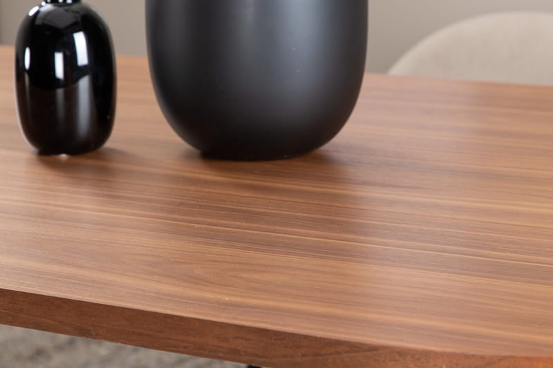 Bianca Matbord 200 cm Ovalt - Valnötsbrun - Möbler - Matplats - Matbord & köksbord