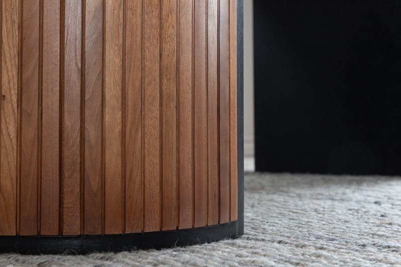 Bianca Matbord 200 cm Ovalt - Valnötsbrun - Möbler - Matplats - Matbord & köksbord