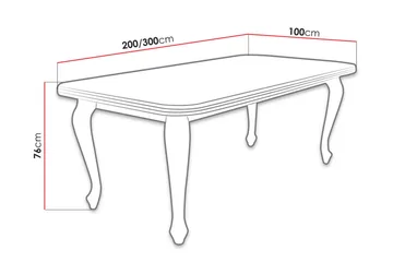 Biota Förlängningsbart matbord 200 cm - Trä/Natur - Möbler - Matplats - Matbord & köksbord