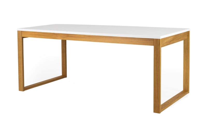 BIRKA Matbord 180 cm Ek/Vit - Möbler - Matplats - Matbord & köksbord