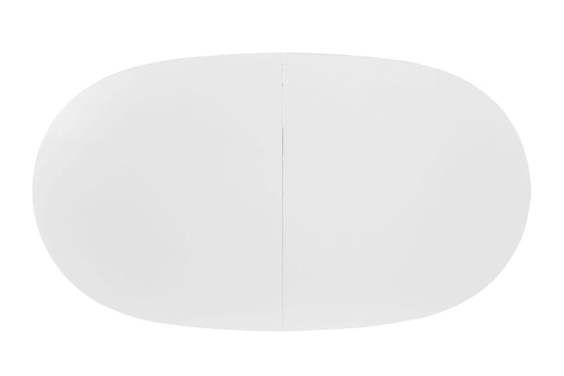 BOOKIS Matbord Ovalt 160 cm Vit/Natur - Möbler - Matplats - Matbord & köksbord