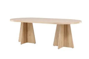 Bootcut Matbord 230x115 cm - Whitewash - Möbler - Matplats - Matbord & köksbord