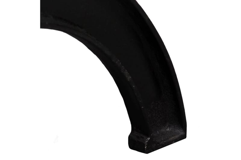 Bordsben för soffbord 2 st X-ram gjutjärn - Svart - Möbler - Tillbehör & accessoarer - Bordstillbehör - Bordsben