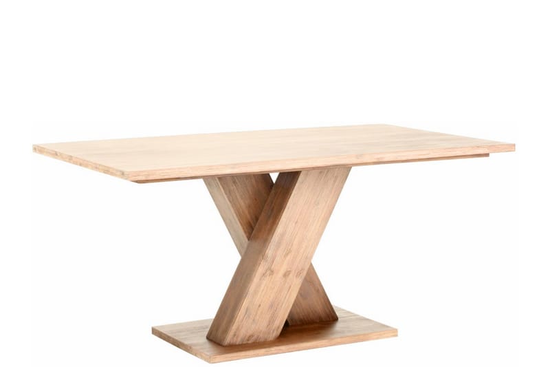 BOULOU Matbord 160 Akacia Beige - Möbler - Matplats - Matbord & köksbord