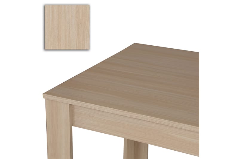 BRADLEY Bord Ek - Brun/Ek - Möbler - Matplats - Matbord & köksbord