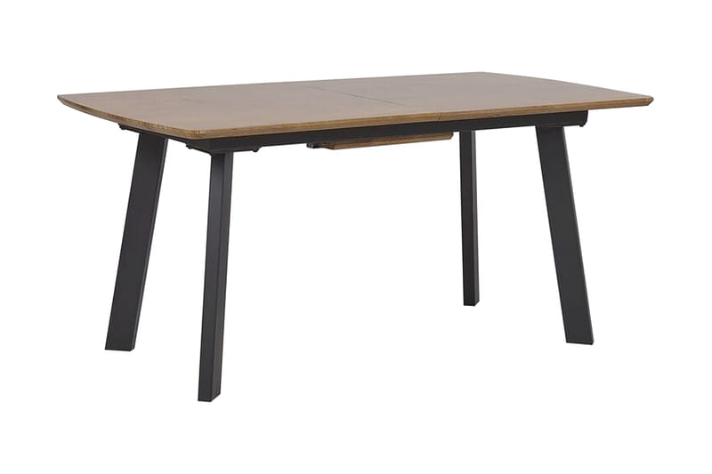 CABULA Matbord 200 cm Natur/Svart - Möbler - Matplats - Matbord & köksbord