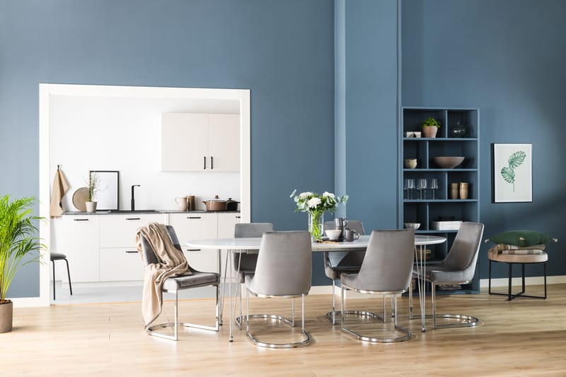 CADI Matbord 180 Oval med 2 Tilläggsskivor Vit - Möbler - Matplats - Matbord & köksbord