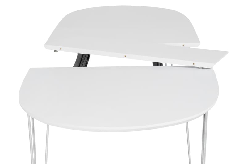 CADI Matbord 180 Oval med 2 Tilläggsskivor Vit - Möbler - Matplats - Matbord & köksbord