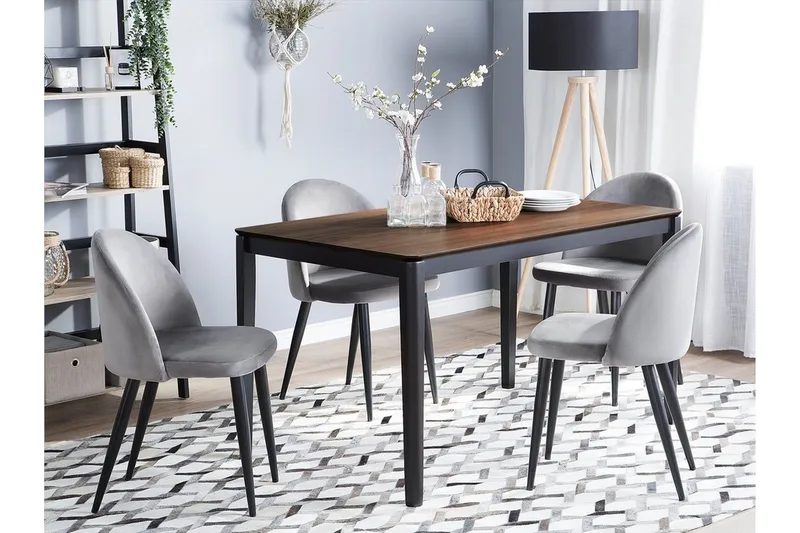 Cedar Matbord 135 cm - Svart - Möbler - Matplats - Matbord & köksbord