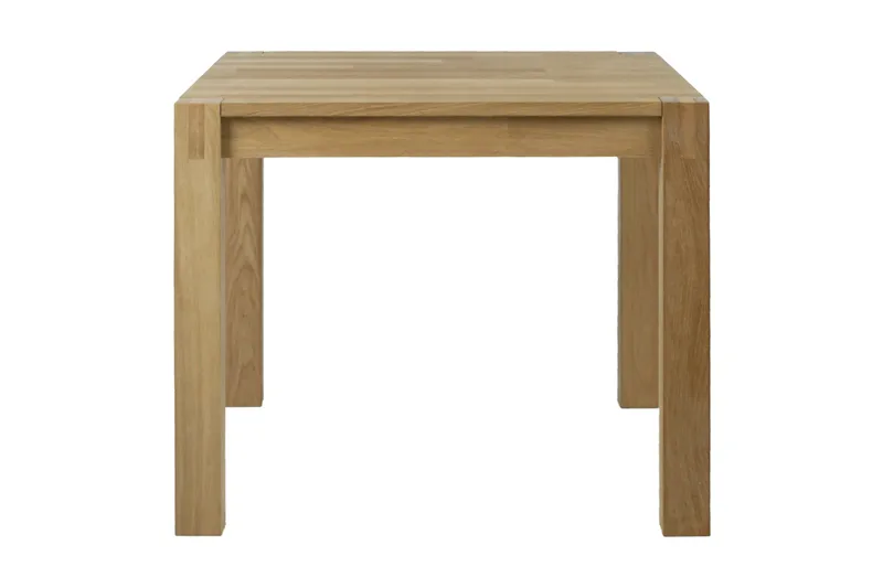 Chicago New Kvadratiskt Litet Matbord 90 cm i Trä, Beige