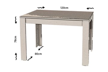Comfortale Bord - Brun/Ek - Möbler - Matplats - Matbord & köksbord