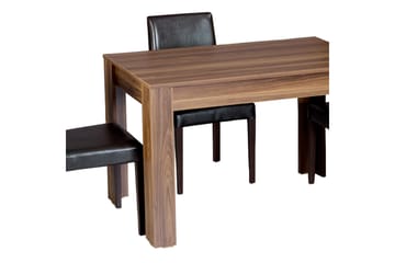 Comfortale Rektangulärt Matbord 120 cm i Trä med Ekutseende - Brun - Möbler - Matplats - Matbord & köksbord