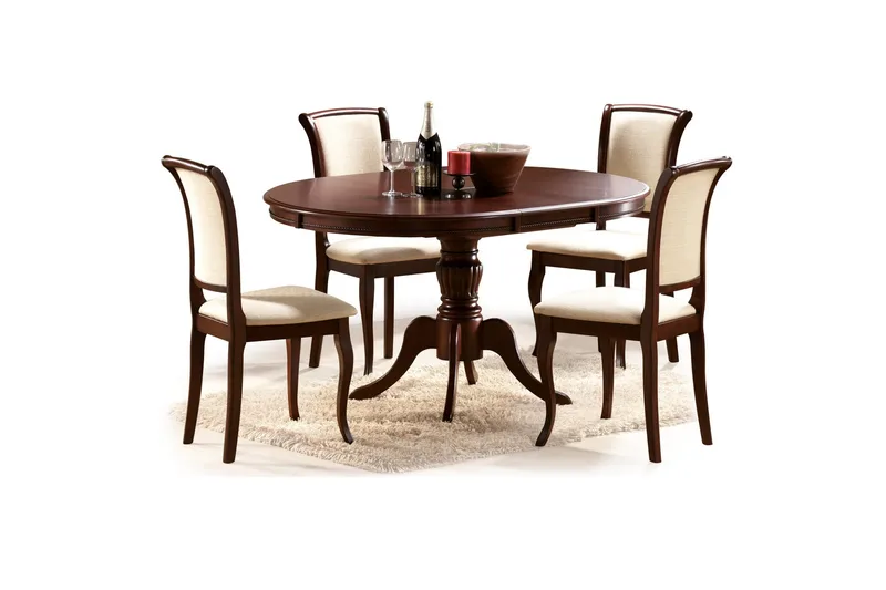 Critz Förlängningsbart Matbord 141 cm Ovalt - Natur - Möbler - Matplats - Matbord & köksbord