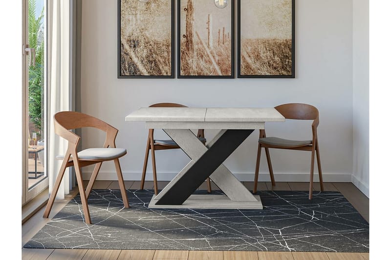 Denogal Matbord 90 cm Svart - Möbler - Matplats - Matbord & köksbord