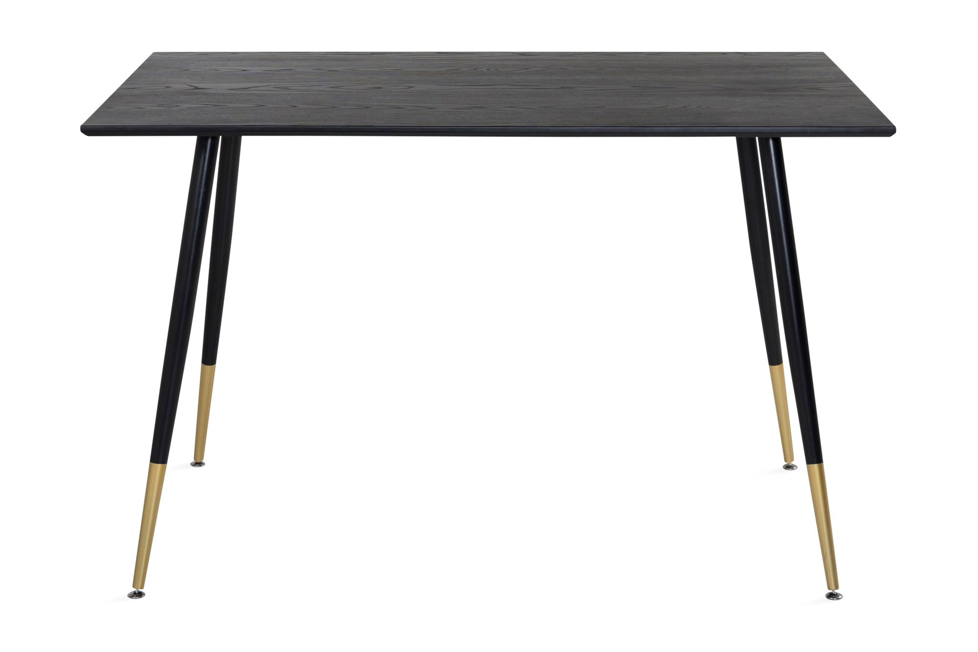 dipp matbord 120 cm - svart