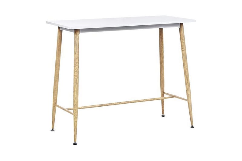 EIRAS Matbord 90 cm Vit/Ljust Trä - Möbler - Matplats - Matbord & köksbord