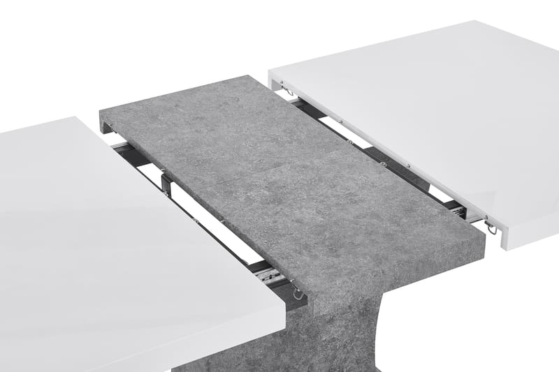 ELLA Förlängningsbart Matbord 140 Vit/Grå - Bord - Matbord & köksbord
