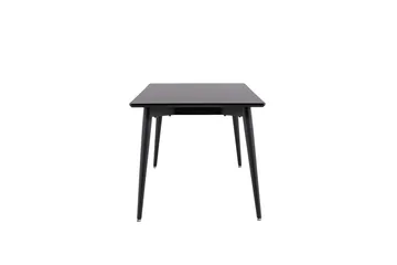 Ellis Stort Rektangulärt Matbord 230 cm med Metallutseende - Svart - Möbler - Matplats - Matbord & köksbord