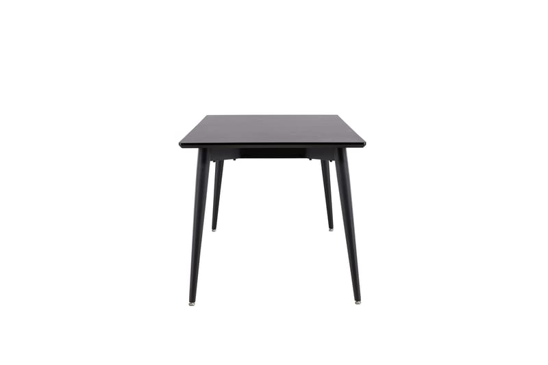 Ellis Stort Rektangulärt Matbord 230 cm med Metallutseende - Svart - Möbler - Matplats - Matbord & köksbord