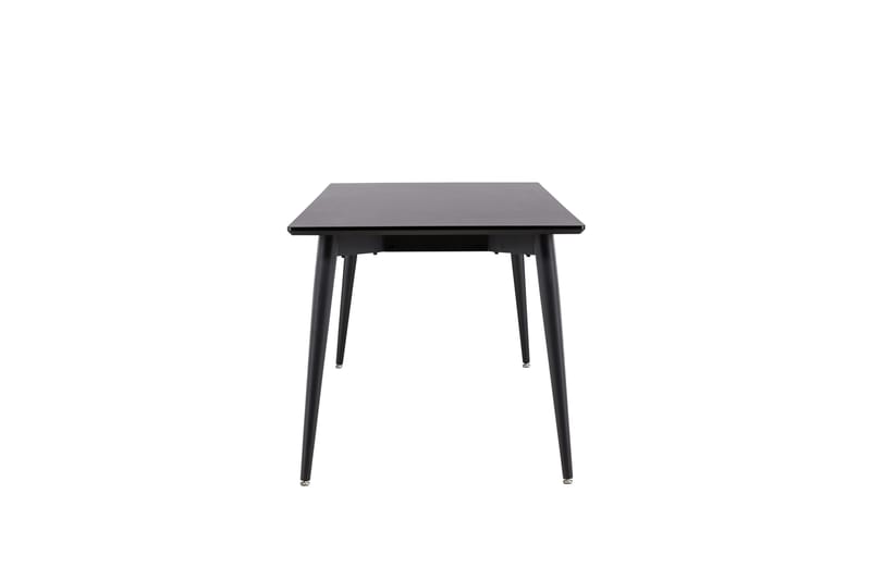 Ellis Stort Rektangulärt Matbord 230 cm med Metallutseende - Svart - Möbler - Matplats - Matbord & köksbord