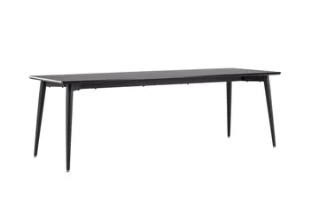 Ellis Stort Rektangulärt Matbord 230 cm med Metallutseende - Svart - Möbler - Matplats - Matbord & köksbord