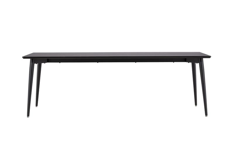 Ellis Stort Rektangulärt Matbord 230 cm med Metallutseende - Svart - Möbler - Matplats - Matbord & köksbord