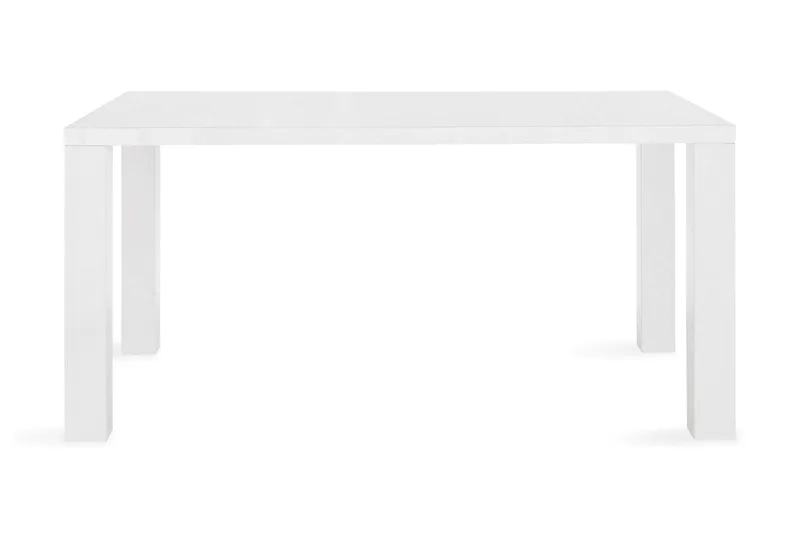 Ensio Rektangulärt Matbord 160 cm i Trä, Vit