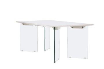 Ester Rektangulärt Matbord 180 cm med Betongutseende - Ljusgrå - Möbler - Matplats - Matbord & köksbord