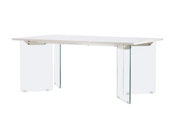 Ester Rektangulärt Matbord 180 cm med Betongutseende - Ljusgrå - Möbler - Matplats - Matbord & köksbord